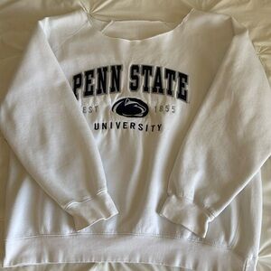 Penn State off the shoulder sweatshirt